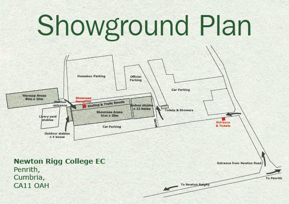 Northern Stallion Showground Layout